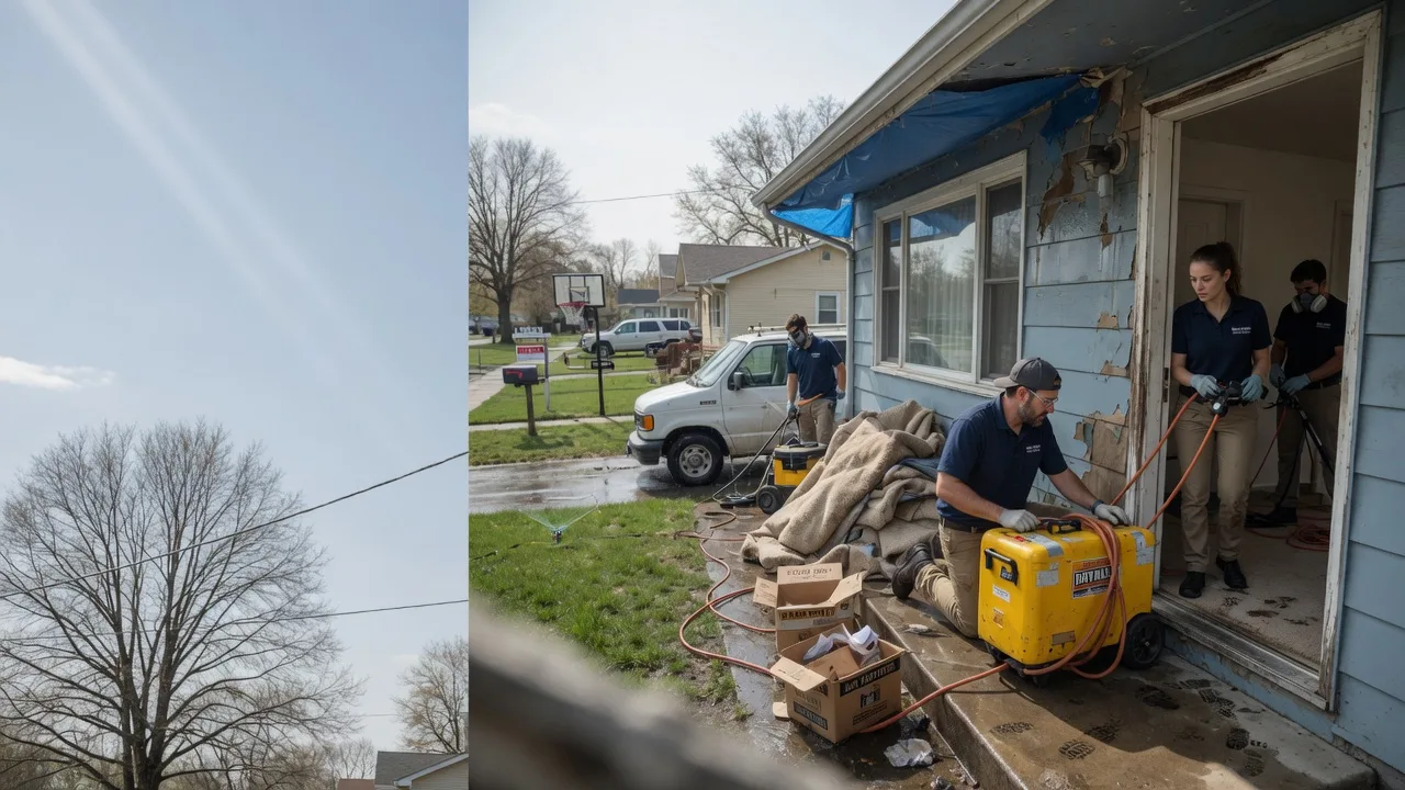 Basement Flood Cleanup in Ayr, ND near me